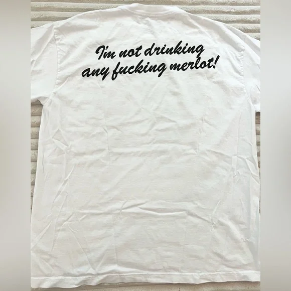 Sideways Exclusive Searchlight XL White Graphic T-Shirt - Picture 4 of 4